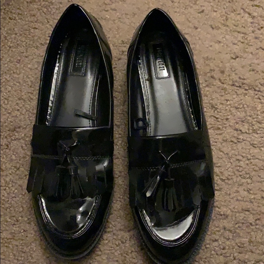Forever 21 leather loafers